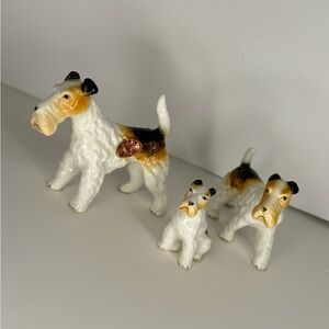 Vintage Miniature Dogs Bradley Bone China Terriers